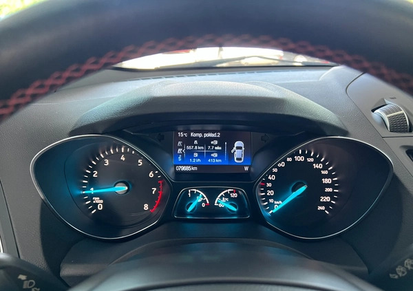 Ford Kuga cena 88800 przebieg: 79000, rok produkcji 2018 z Tychy małe 562